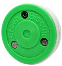 Green Biscuit Pro Saucer Pass Off Ice Puck